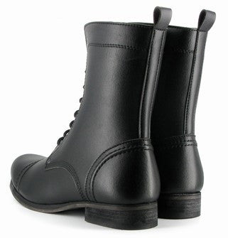 5284 Vintage Boot in Black from Vegetarian Shoes